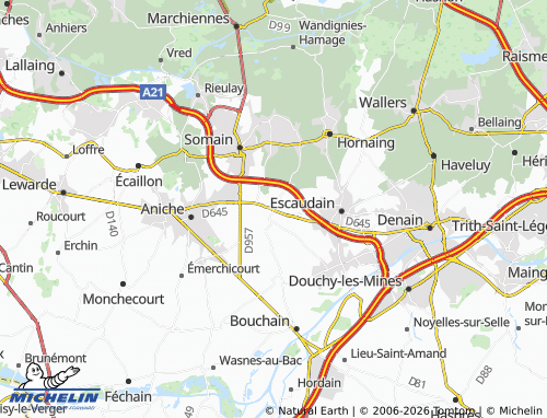 Mappa MICHELIN Abscon - ViaMichelin