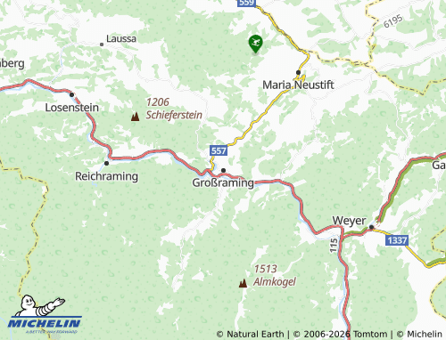 Mapa MICHELIN Großraming - ViaMichelin