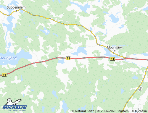 MICHELIN-Landkarte Eskola - ViaMichelin