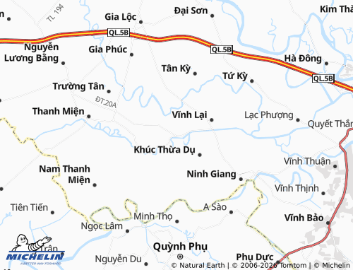 Mapa MICHELIN Vạn Phúc - ViaMichelin