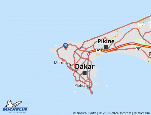 Mapa MICHELIN Liberté Extension 6 - ViaMichelin