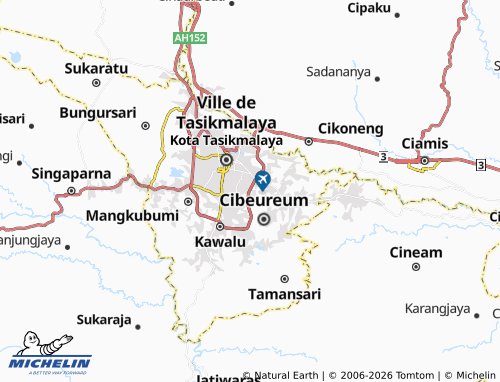 MICHELIN Setiaratu map - ViaMichelin
