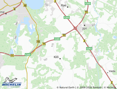 MICHELIN-Landkarte Mõisaküla - ViaMichelin