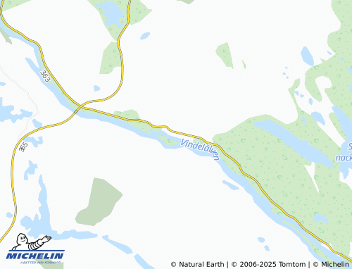 MICHELIN Rusksele map - ViaMichelin