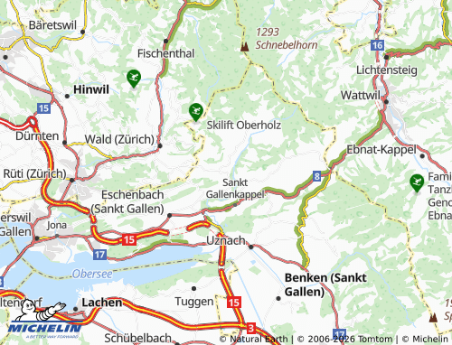 Carte MICHELIN Goldingen - ViaMichelin
