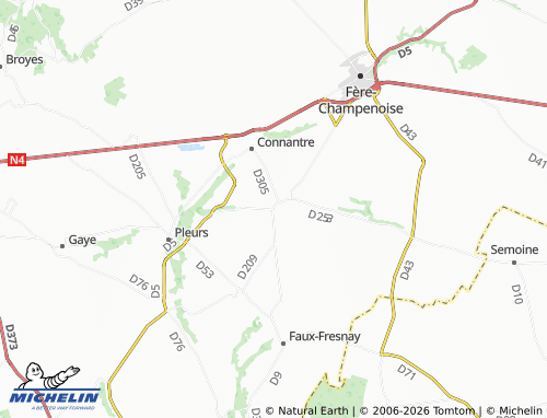 Mappa MICHELIN Corroy - ViaMichelin