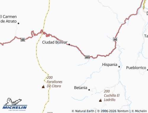 Mapa MICHELIN Los Billares - ViaMichelin