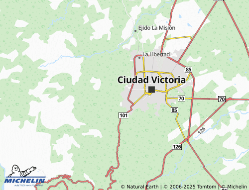 MICHELIN Rincón de la Sierra map - ViaMichelin
