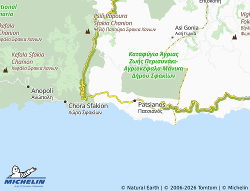 Mappa MICHELIN Agios Georgios - ViaMichelin