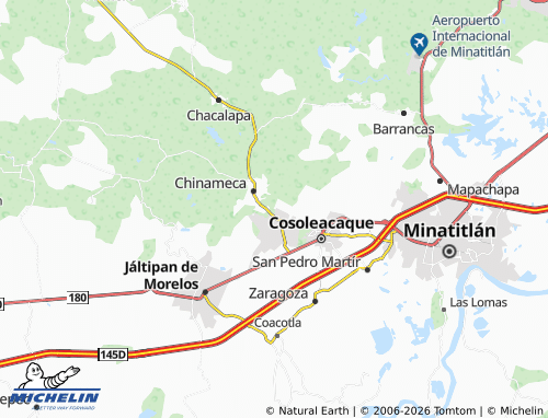 MICHELIN El Rincón map - ViaMichelin