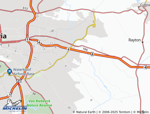 MICHELIN Silver Woods Country Estate map - ViaMichelin