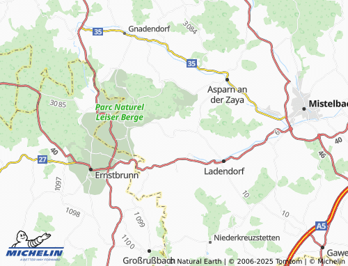 MICHELIN-Landkarte Grafensulz - ViaMichelin