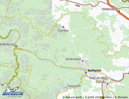 MICHELIN Rappelshofen map - ViaMichelin