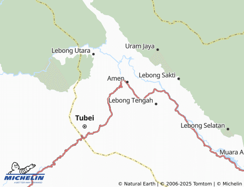 MICHELIN Talang Ulu map - ViaMichelin