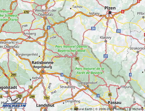 MICHELIN Cham map - ViaMichelin