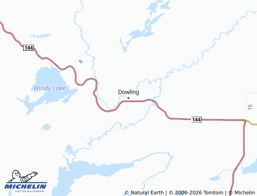MICHELIN Dowling map - ViaMichelin