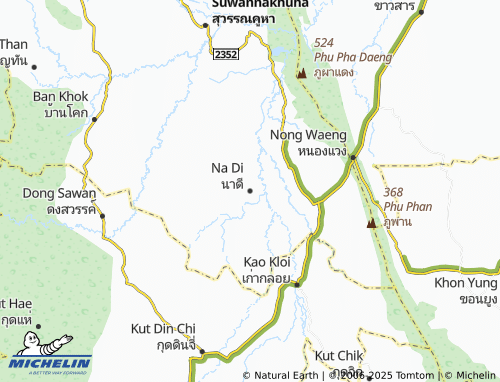 MICHELIN Na Di map - ViaMichelin