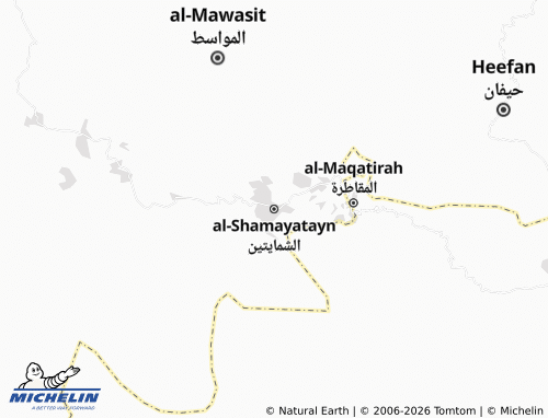 MICHELIN Ash Shamayatayn map - ViaMichelin