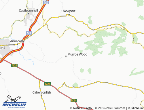 MICHELIN Moroe map - ViaMichelin
