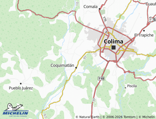 MICHELIN Jardines del Llano map - ViaMichelin