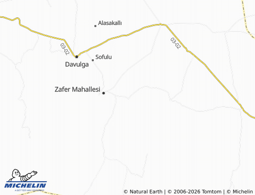 MICHELIN Avdan map - ViaMichelin