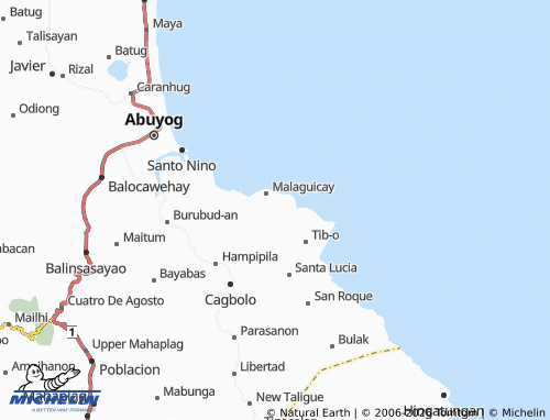 MICHELIN Buaya map - ViaMichelin