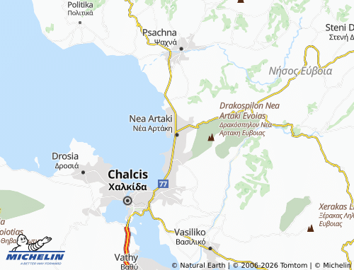 Carte MICHELIN Nea Artaki - ViaMichelin