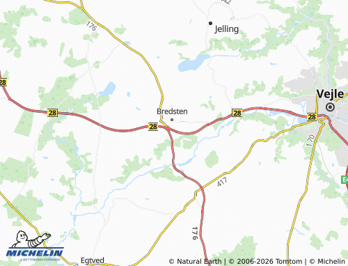 Mapa MICHELIN Bredstengårde - ViaMichelin