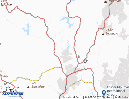 MICHELIN Acacia Lakes map - ViaMichelin