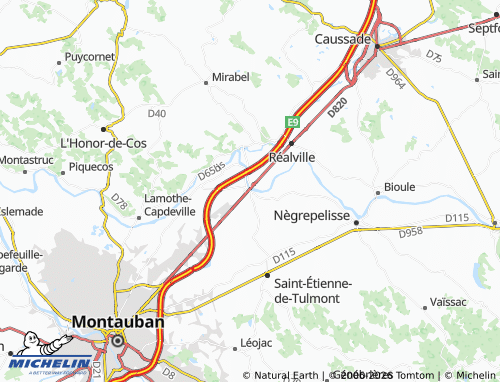 Mapa MICHELIN Albias - ViaMichelin
