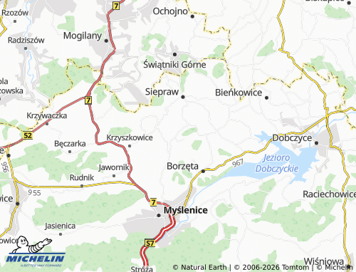 MICHELIN Zawada map - ViaMichelin