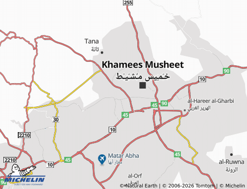 MICHELIN-Landkarte al-Aimara - ViaMichelin