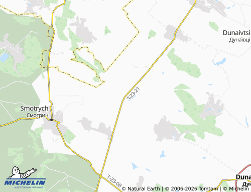 MICHELIN Rudka map - ViaMichelin