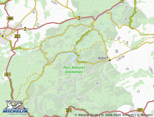 MICHELIN Heringhausen map - ViaMichelin