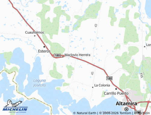 Mapa MICHELIN Santa Inés - ViaMichelin