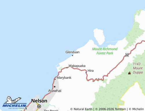 Mapa MICHELIN Glenduan - ViaMichelin