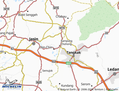 MICHELIN Kampung Chohong map - ViaMichelin