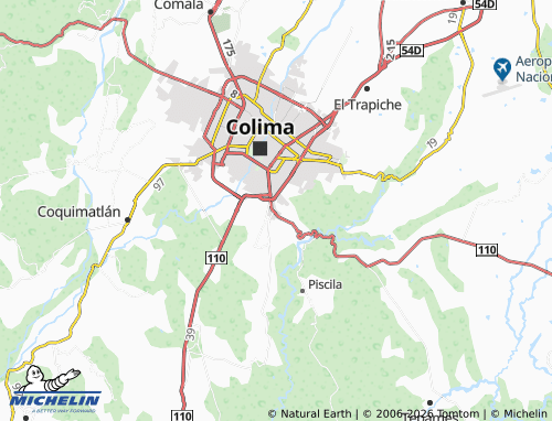 MICHELIN Juana de Asbaje map - ViaMichelin