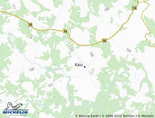MICHELIN-Landkarte Kasvandu - ViaMichelin