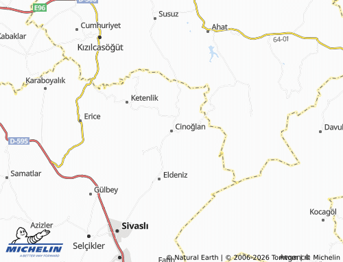 Mappa MICHELIN Cinoğlan - ViaMichelin