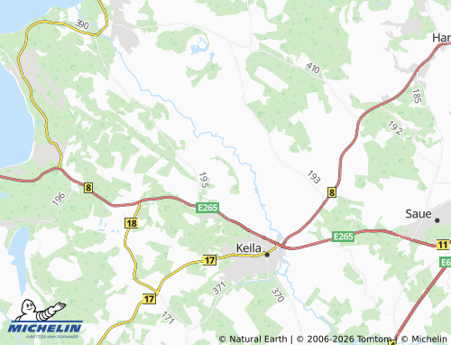 MICHELIN Karjaküla map - ViaMichelin