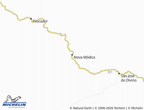 Mapa MICHELIN Nova Módica - ViaMichelin