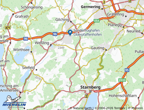 Mappa MICHELIN Oberwies - ViaMichelin