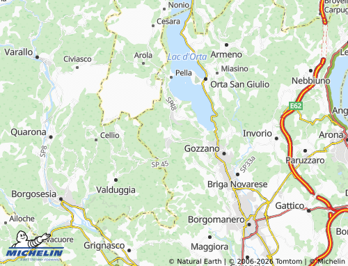 Mappa MICHELIN Berzonno - ViaMichelin