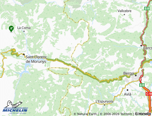MICHELIN Llinars map - ViaMichelin