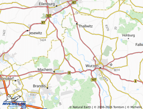 Mappa MICHELIN Dögnitz - ViaMichelin