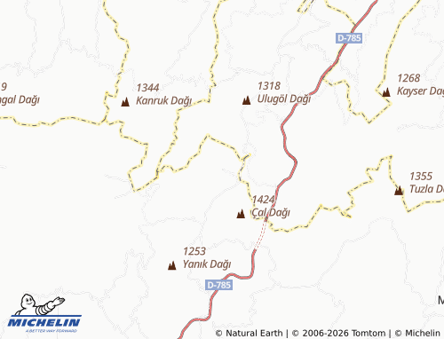 Mappa MICHELIN Kurtlu - ViaMichelin