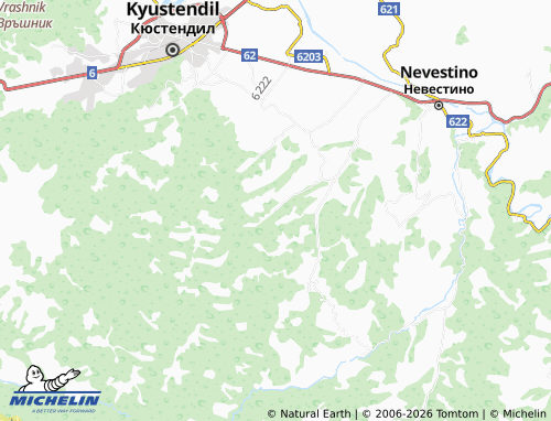 Carte MICHELIN Kadrovitsa - ViaMichelin
