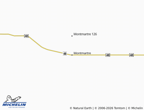 Mapa MICHELIN Montmartre - ViaMichelin