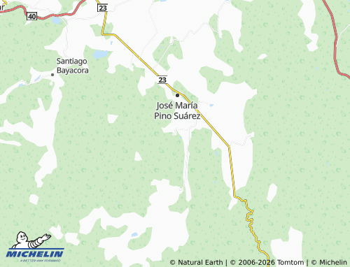Mapa MICHELIN Valle Florido Localidad - ViaMichelin